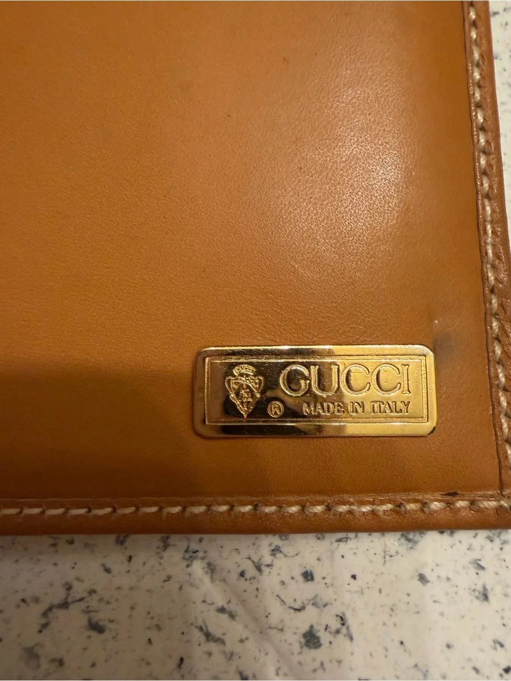 Gucci Brown GG Canvas Continental Wallet with Tan Trim and Gold Hardware - Picture 10 of 14